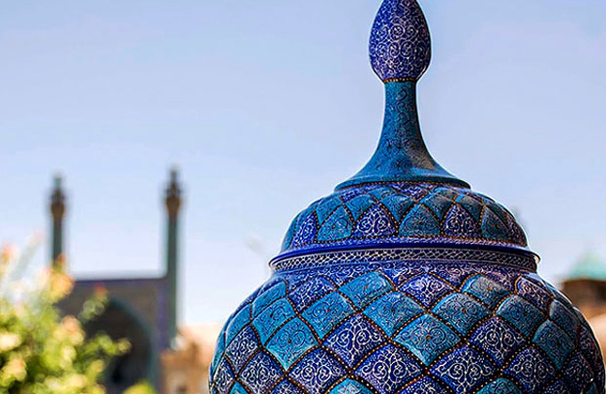 Firoozeh-Koobi: Turquoise Inlay