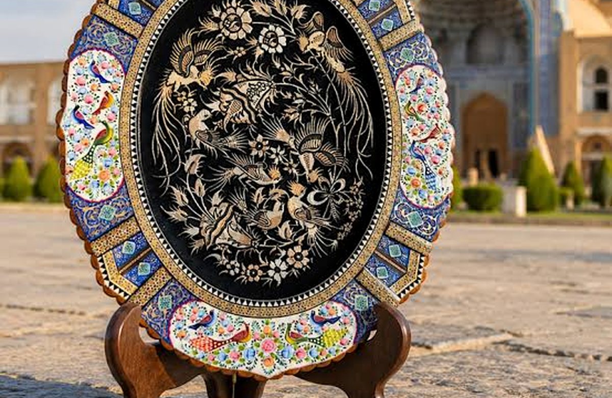 Editorial illustration for Persian Wedding Gifts
